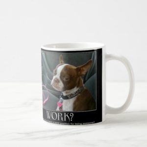 boston terrier coffee mug