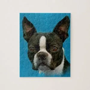 Boston Terrier dog Jigsaw Puzzle