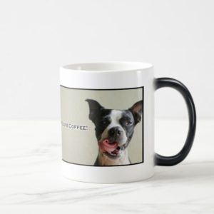 Boston Terrier I Love Coffee Mug