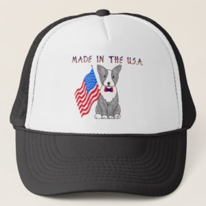 Boston Terrier Made In The USA Hat