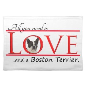 Boston Terrier Placemats