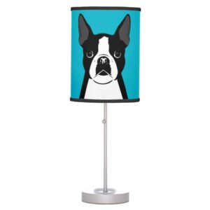 Boston Terrier Table Lamp