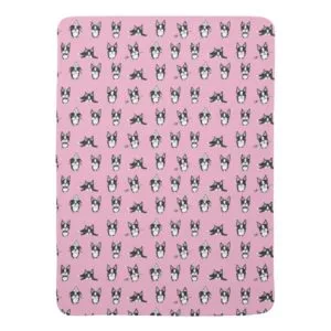 Boston Terriers Baby Blanket