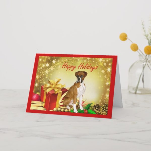 Boxer Christmas Card Gifts