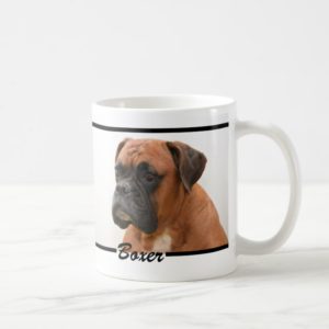 Boxer Coffee Mug from The Canine Collection