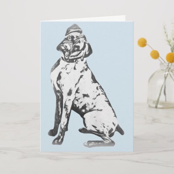 Boxer Dog Card