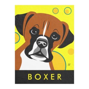 Boxer Dog Lover Gifts Fleece Blanket