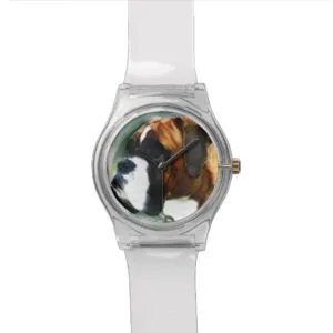 Boxer  dog May28th wristwatch