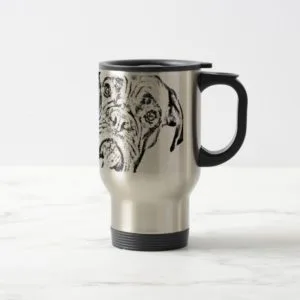 Boxer Dog Travel Mug