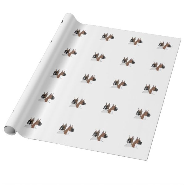 Boxer wrapping paper