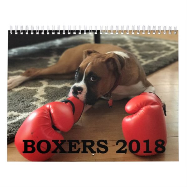 BOXERS 2018 CALENDAR