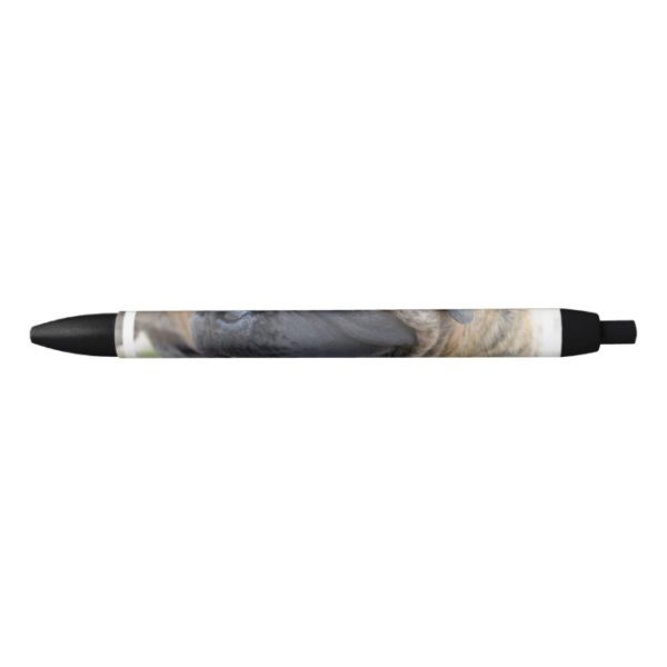 Brindle Mastiff Black Ink Pen