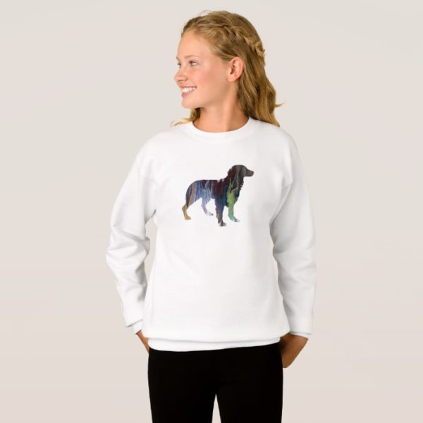 Brittany Dog Art Sweatshirt