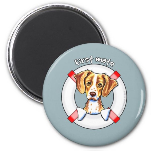 Brittany First Mate Magnet