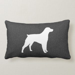 Brittany Silhouette Lumbar Pillow