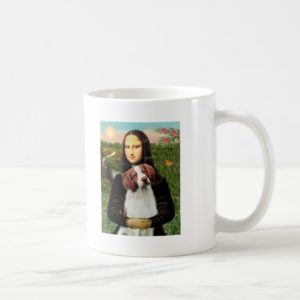 Brittany Spaniel 3 - Mona Lisa Coffee Mug