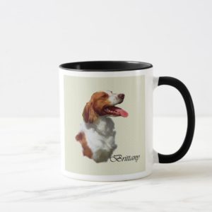 Brittany Spaniel Art Gifts Mug