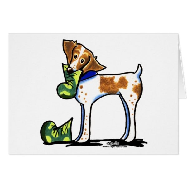 Brittany Spaniel Camouflage Boots