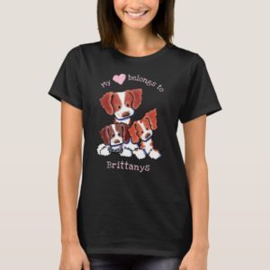 Brittanys My Heart Belongs To T-Shirt