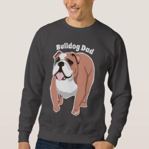 Bulldog Dad Men's Sweatshirt
