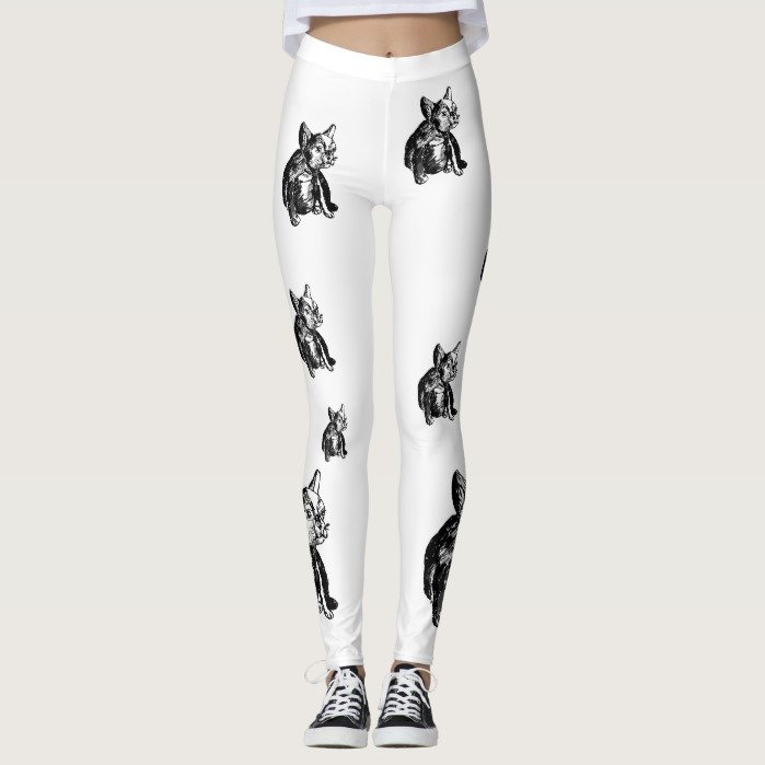 Bulldog French Buldog Puppy Sweet Dog Leggings, M Leggings
