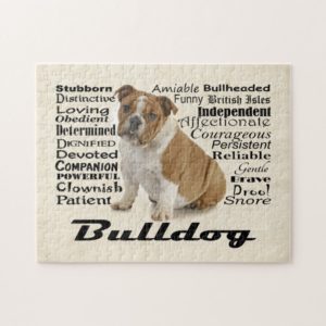 Bulldog Traits Puzzle
