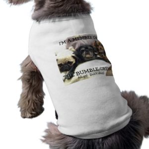 Bumblesnot: Pet shirt "Member of Bumble Crew"