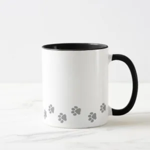 Cartoon Australian Shepherd (blue merle) Mug