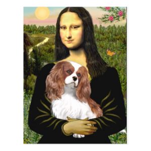 Cavalier 2 (Bl) - Mona Lisa Postcard