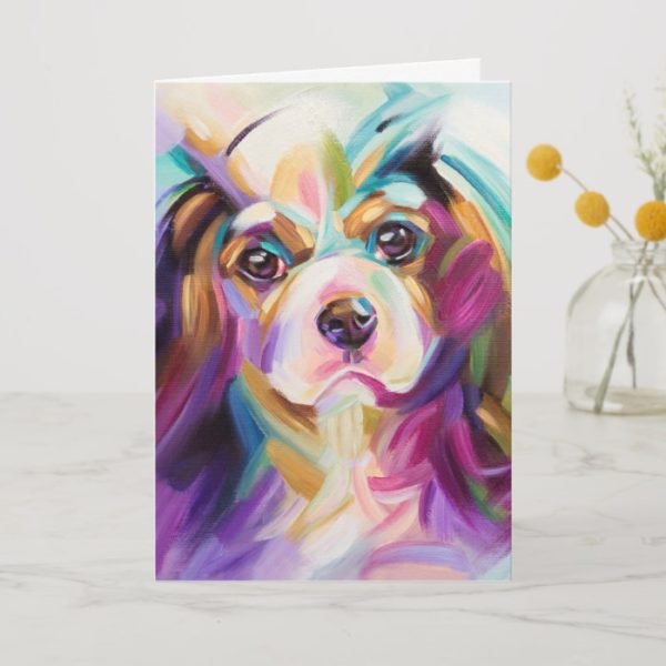 Cavalier Art Greeting Card