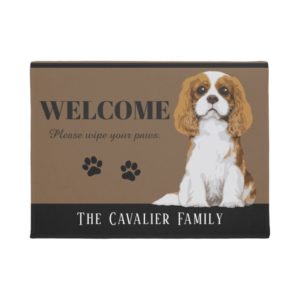 Cavalier King Charles Spaniel Doormat