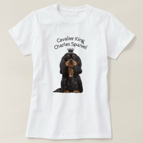 Cavalier King Charles Spaniel Illustrated T-Shirt