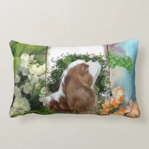 Cavalier King Charles Spaniel Lumbar Pillow