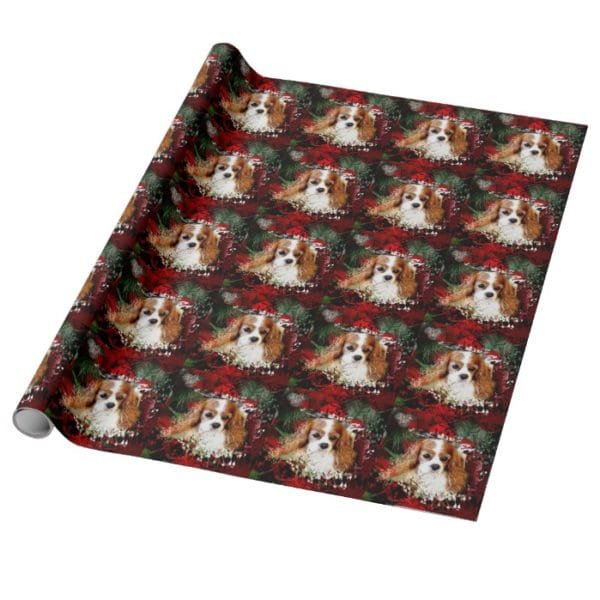 Cavalier King Charles Spaniel Wrapping Paper