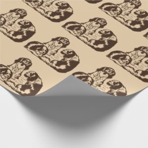 cavalier king charles spaniels wrapping paper