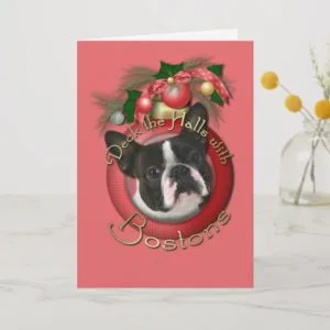 Christmas - Deck the Halls - Bostons Holiday Card