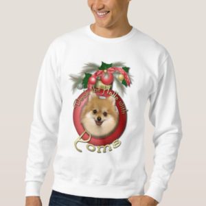 Christmas - Deck the Halls - Poms Sweatshirt