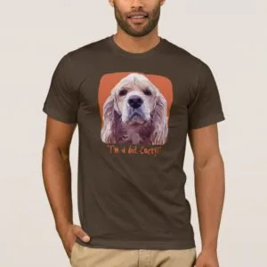 Cocker Attitude "I'm a bit Cocky!" T-Shirt