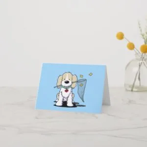 Cocker Spaniel Butterflies Greeting Card
