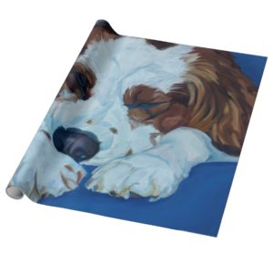 Cocker Spaniel Dog Wrapping Paper