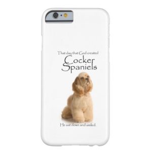Cocker Spaniel iPhone 6 case