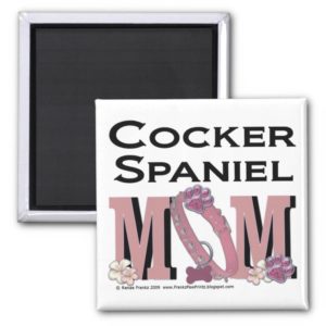 Cocker Spaniel MOM Magnet