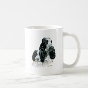Cocker Spaniel & Pup Coffee Mug