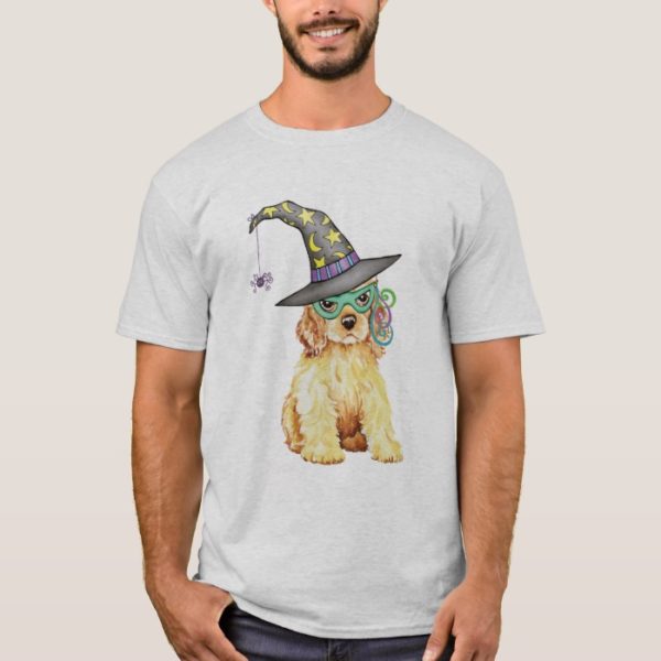 Cocker Spaniel Witch T-Shirt