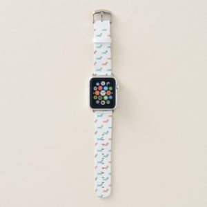 Colorful Dachshund Apple Watch Band