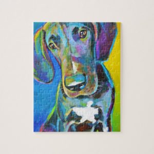 Colorful GREAT DANE Jigsaw Puzzle