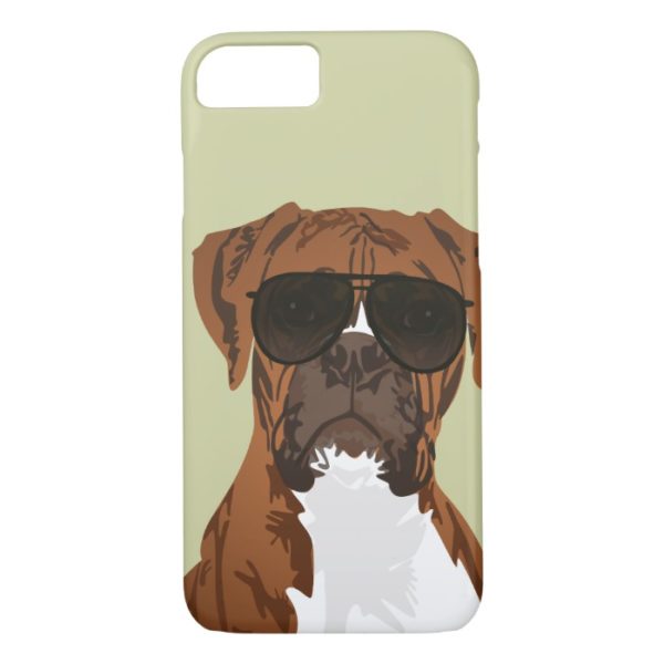 Cool Boxer Dog for Dog Lovers Phone Case