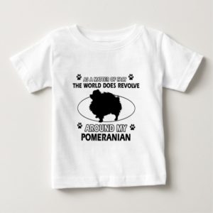 cool POMERANIAN designs Baby T-Shirt