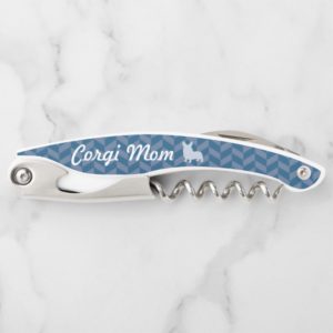 Corgi Mom Waiter's Corkscrew