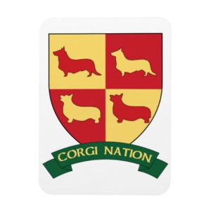 Corgi Nation Car Magnet